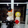 Жених и Невеста из воздушных шаров