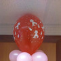 Соска для новорожденного из воздушных шаров