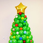 Новогодняя елка из воздушных шаров