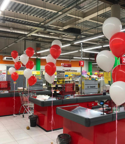 Композиция из воздушных шаров