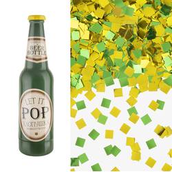 Пневмохлопушка 20 см Бутылка Пиво