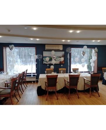 Украшение мероприятие шарами Парк отель Мечта