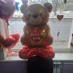 Мишка на подставке